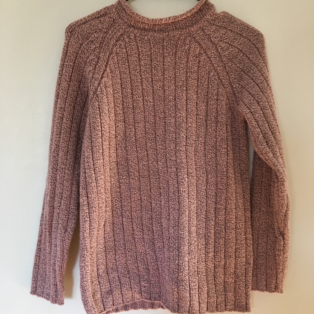 Pink White Stag sweater size small